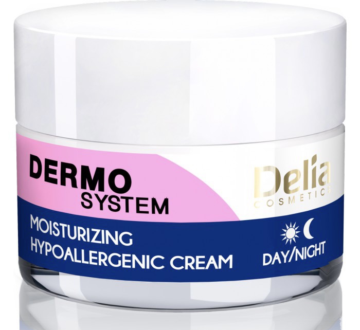 Delia Cosmetics Dermo System Moisturizing Hypoallergenic Cream