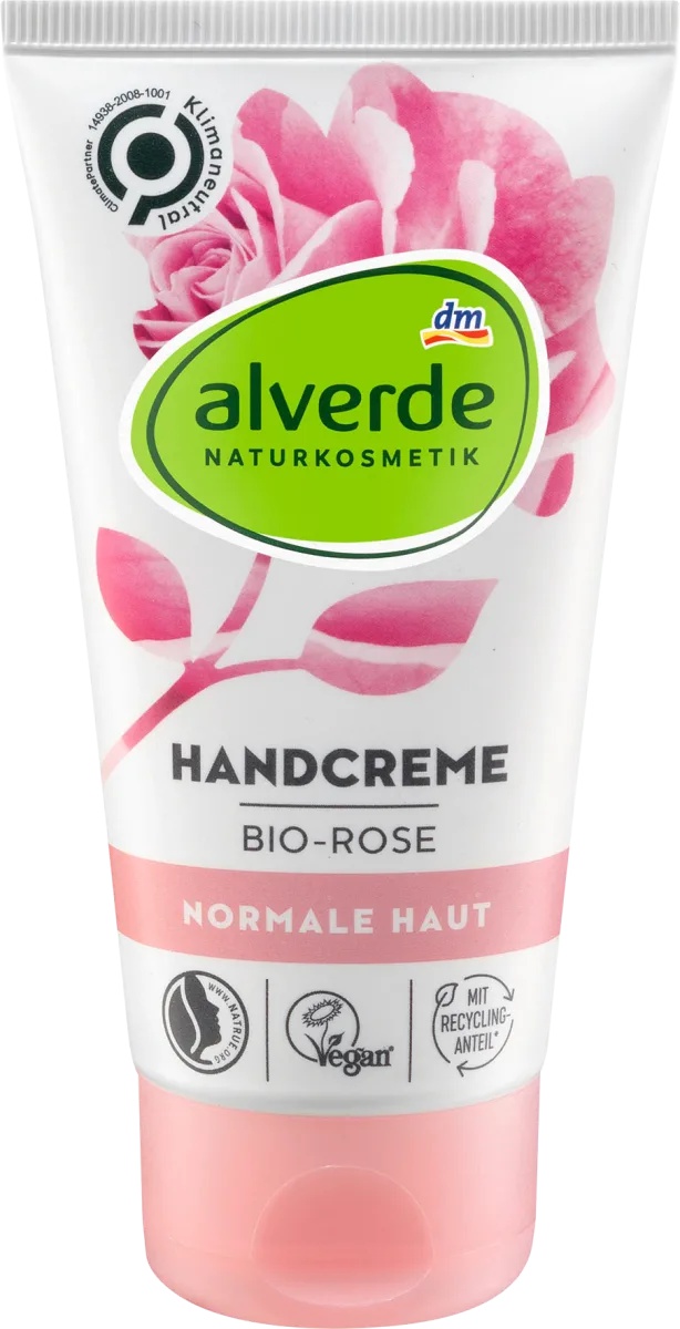 alverde Handcreme Bio-Rose