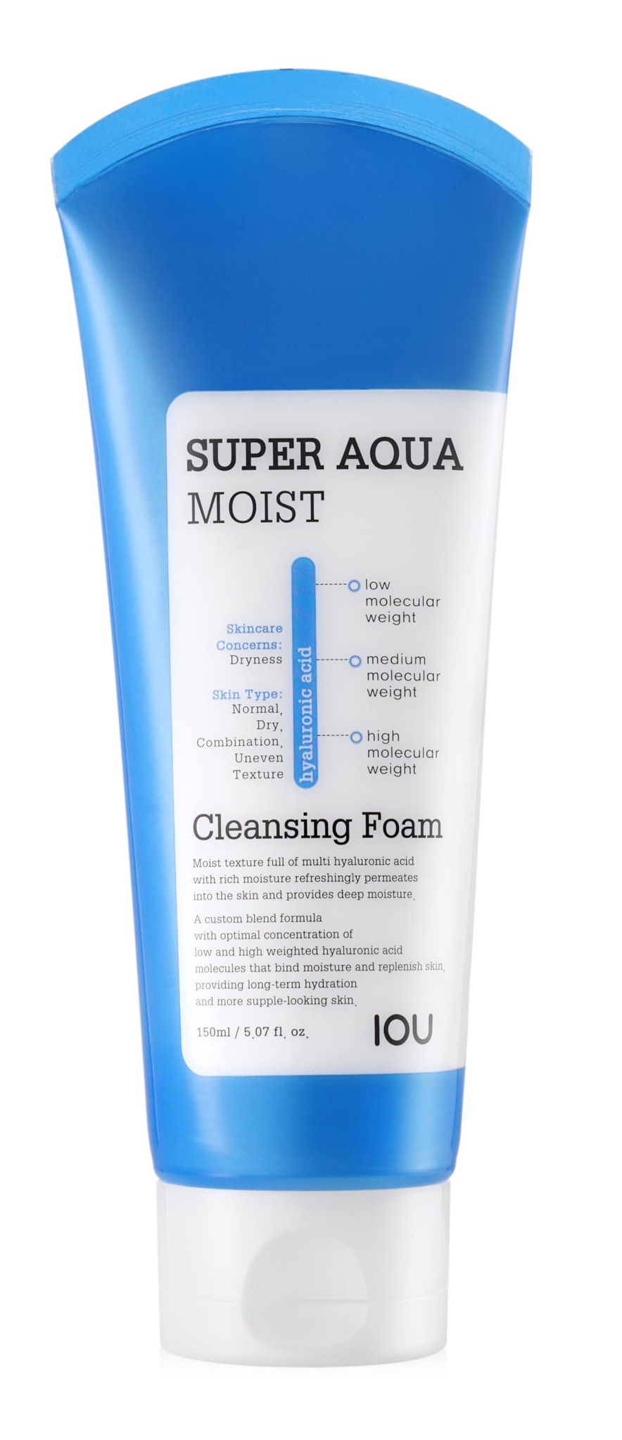 IOU Super Aqua Moist Cleansing Foam