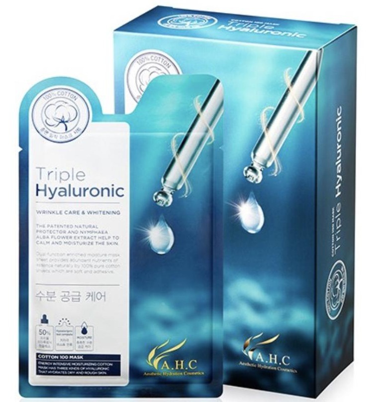 AHC Triple Hyaluronic Cotton Mask