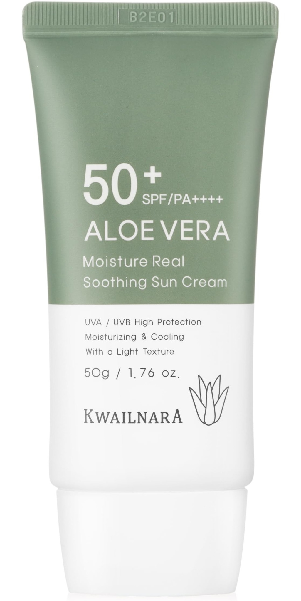 kwailnara / welcos Aloe Vera Moisture Real Soothing Sun Cream