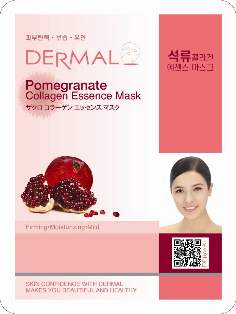 Dermal Pomegranate Collagen Essence Mask