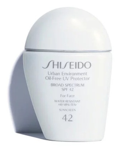 shiseido urban environment oil free uv protector spf 42 ingredients