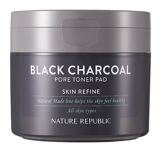 Nature Republic Black Charcoal Pore Toner Pad