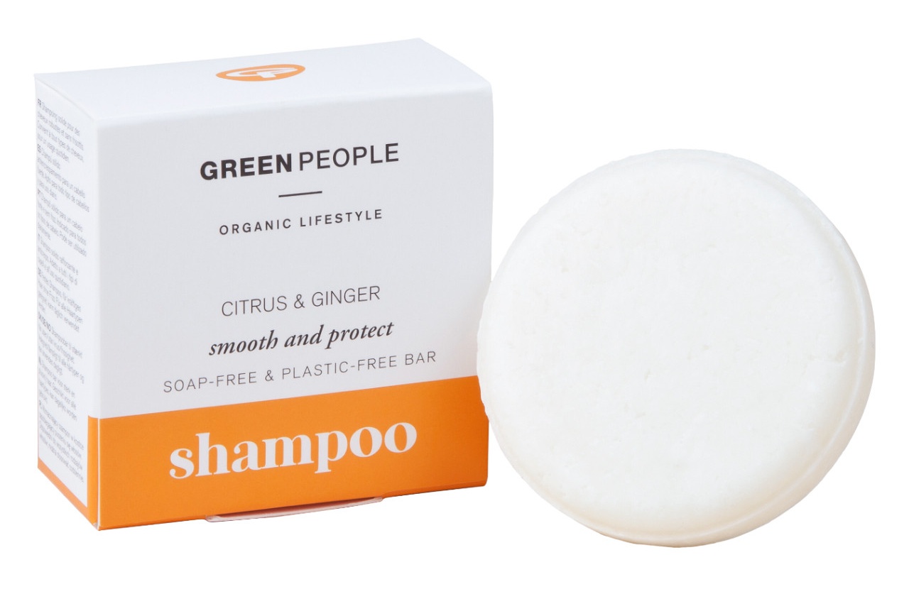 Green People Citrus & Ginger Shampoo Bar