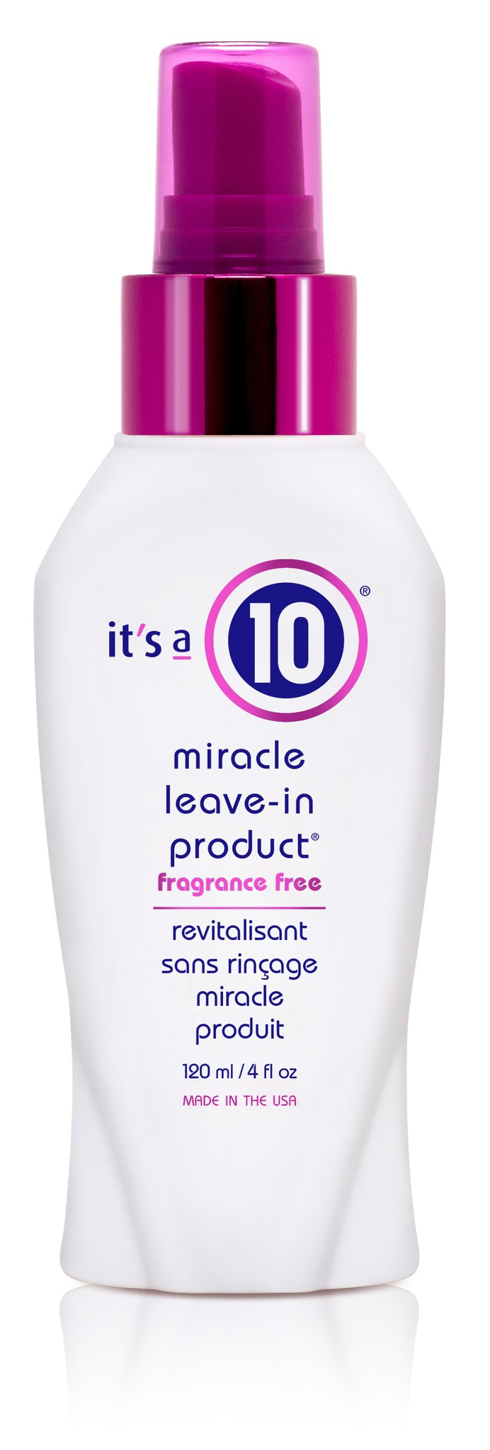 It's a 10 Fragrance Free Miracle Leave-in Product