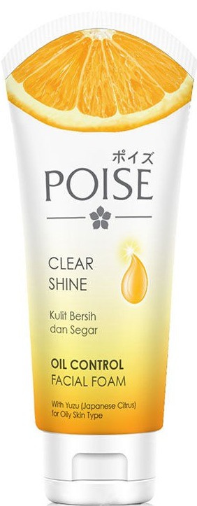 Poise Clear Shine Oil Control Facial Foam
