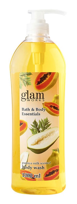 Glam Works Bath & Body Essentials Papaya Milk Scented