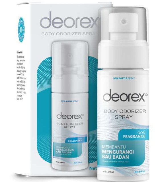 Deorex Body Odorizer Spray, Non-fragrance