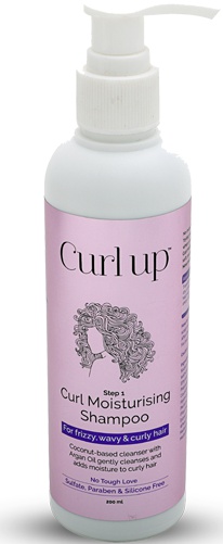 Curl Up Curl Moisturising Shampoo ingredients (Explained)