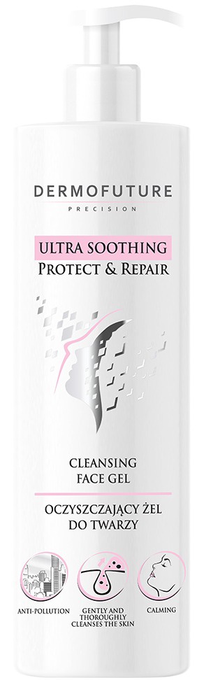 DermoFuture Ultra Soothing Protect & Repair Cleansing Face Gel