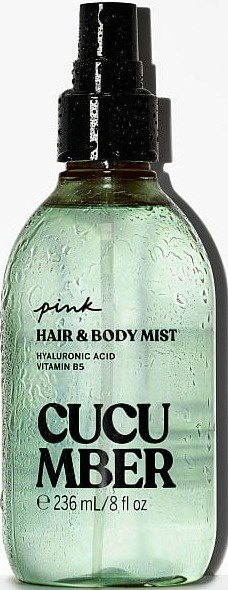 PINK Cucumber Hair & Body Mist