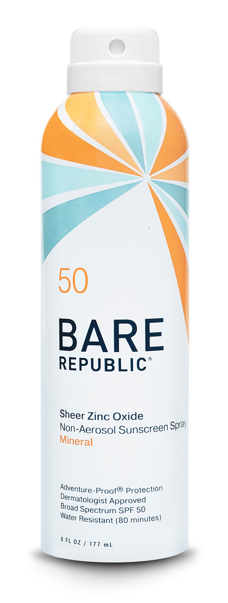 Bare Republic Mineral Sunscreen SPF 50 Sunblock Spray (new)