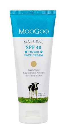 MooGoo Spf 40 Tinted Face Cream