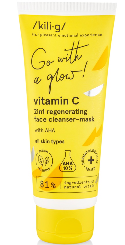 Kilig Kili·g Vitamin C 2in1 Regenerating Face Cleanser-mask