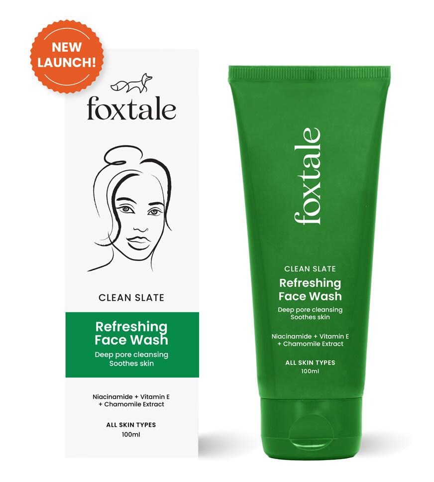 Foxtale Refreshing Face Wash Ninacinamide + Chamomile Extract