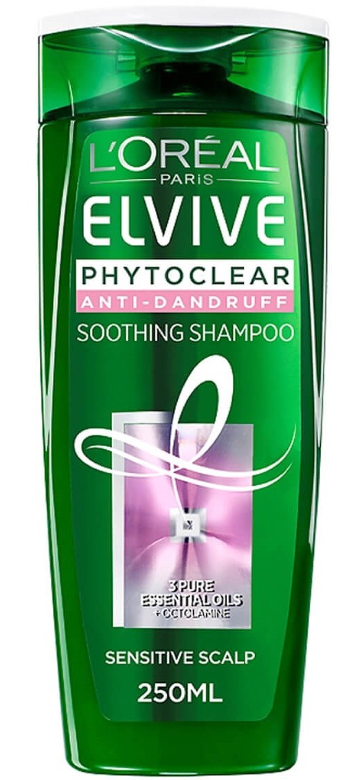 L'Oreal Elvive Phytoclear Anti-Dandruff Soothing Shampoo