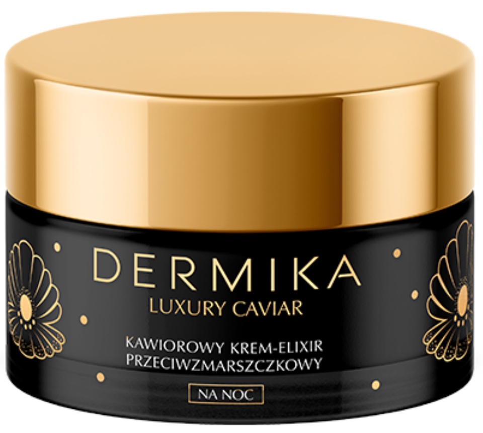 Dermika Luxury Caviar Anti-Wrinkle Night Cream-Elixir