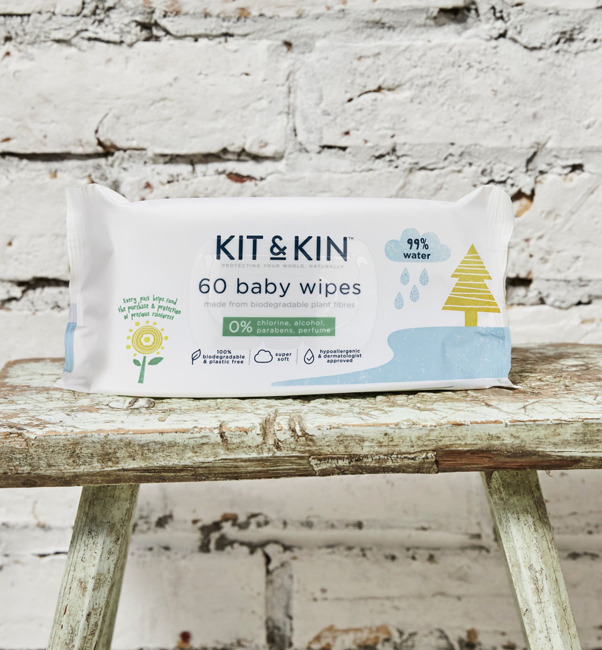 Kit&Kin Kit & Kin Baby Wipes