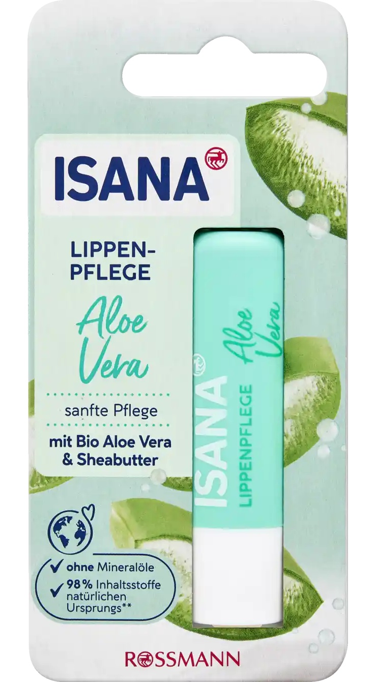 Isana Lippenpflege Aloe Vera