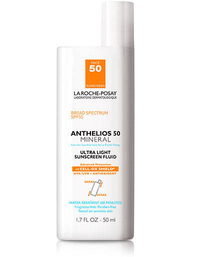 La Roche-Posay Anthelios Ultralight Mineral Sunscreen Spf 50