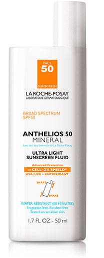La Roche-Posay Anthelios Ultralight Mineral Sunscreen Spf 50