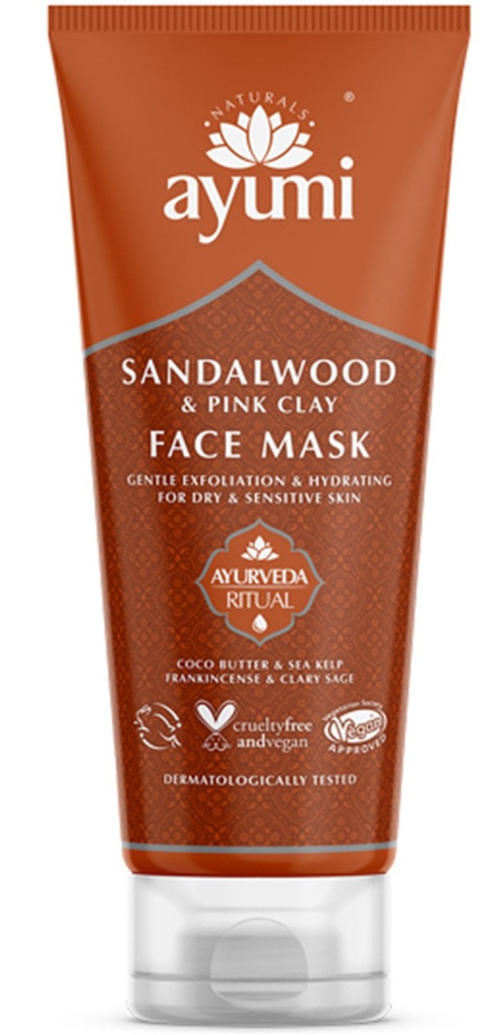 Ayumi Sandalwood And Pink Clay Face Mask
