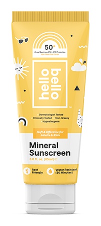 Hello Bello Spf 50 Sunscreen & Sunblock Mineral Lotion