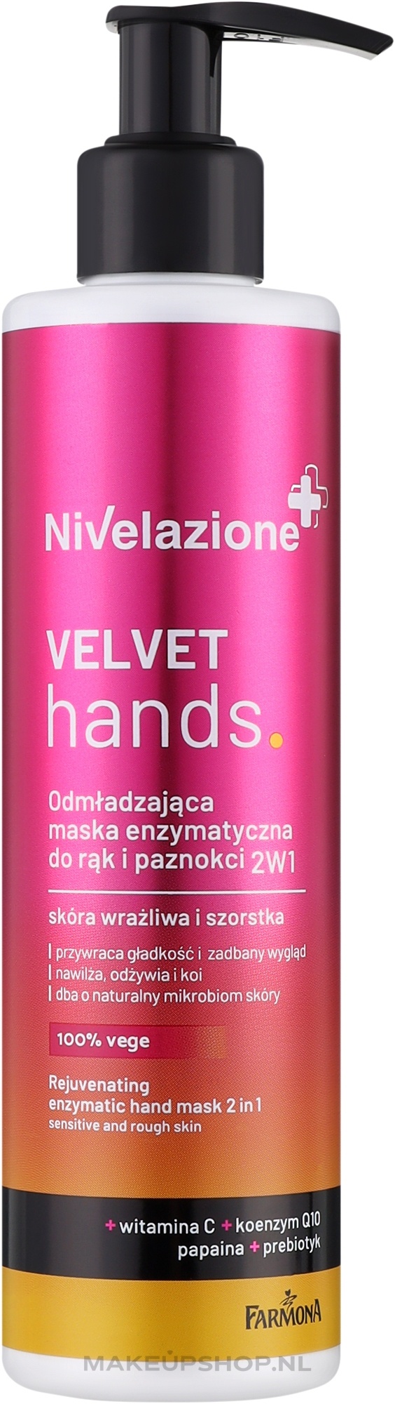 Farmona Nivelazione Velvet Hands Intensively Anti-aging Enzyme Hands Mask