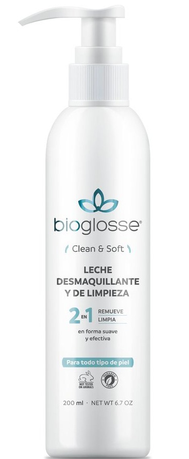 Bioglosse Leche Desmaquillante Y De Limpieza