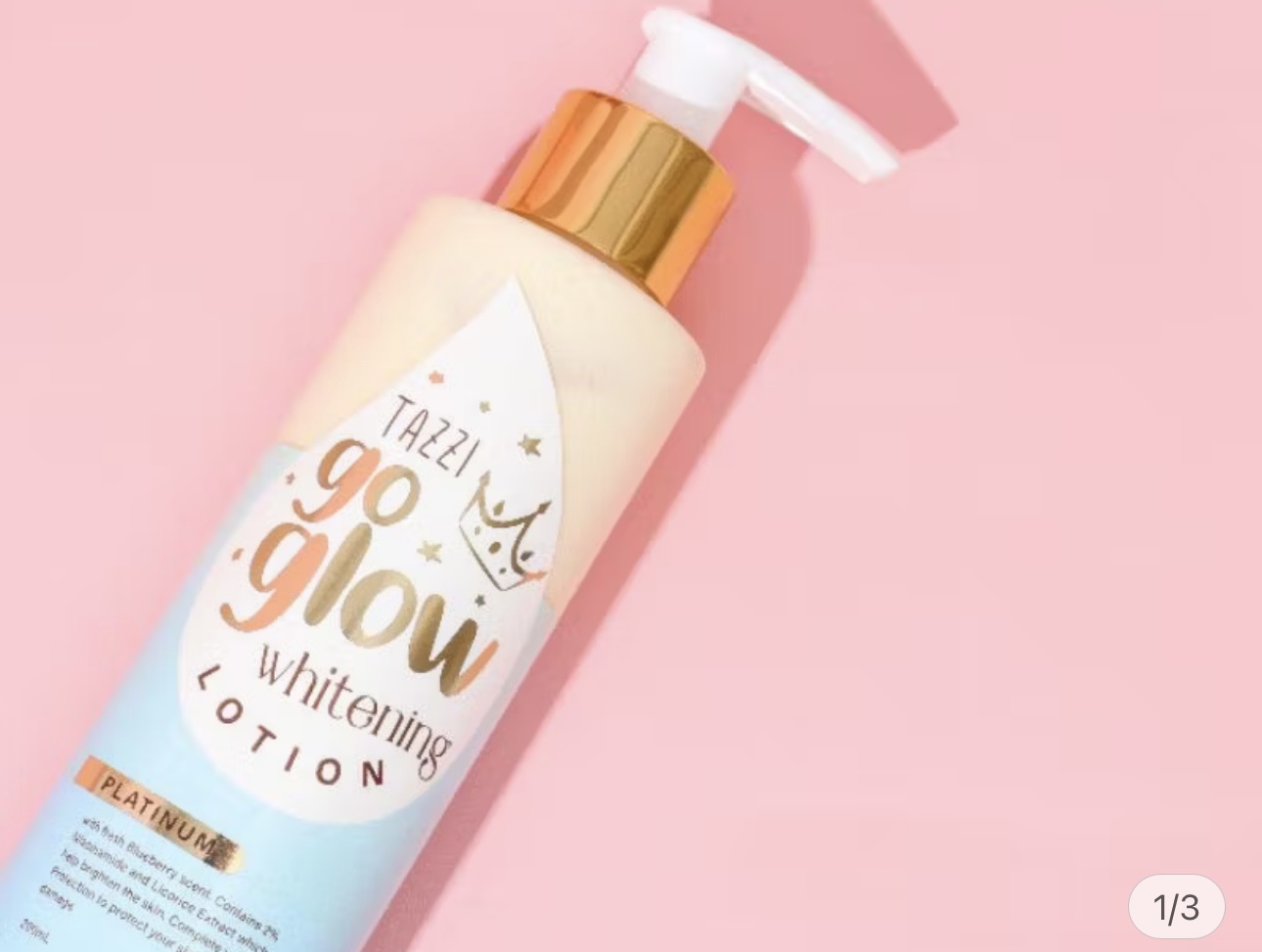 Tazzi Go Glow Whitening Lotion