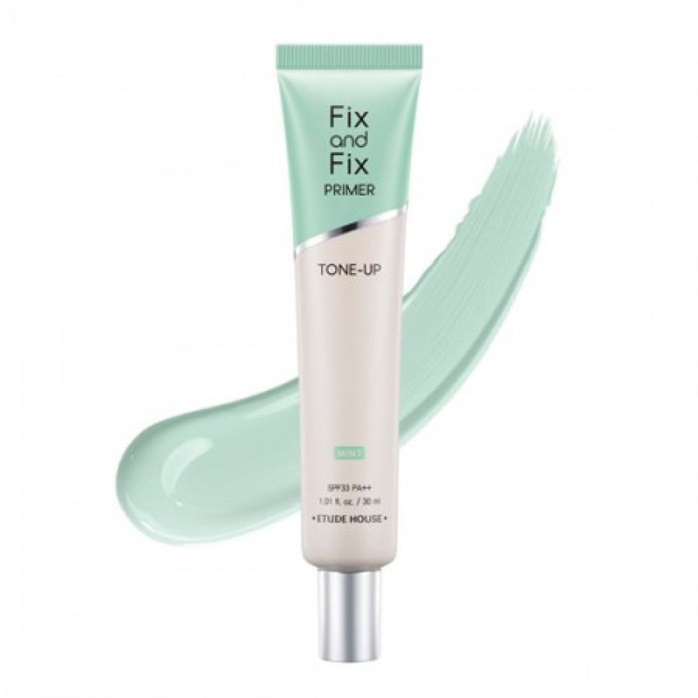 Etude House Fix And Fix Tone Up Primer - Mint