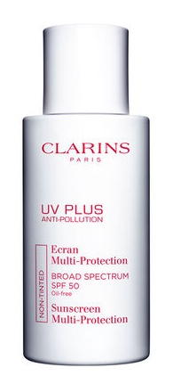 Clarins UV Plus Anti-pollution Sunscreen Multi-protection Broad Spectrum SPF 50 Transclusent