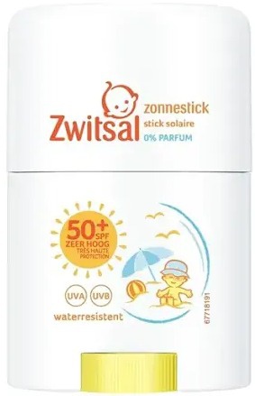 Zwitsal Sun 0% Parfum SPF50+ Zonnestick