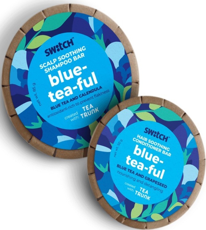 The Switch Fix Blue-tea-ful Shampoo Bar