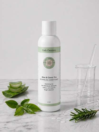 Curly Chemistry Aloe + Green Tea Detangling Conditioner