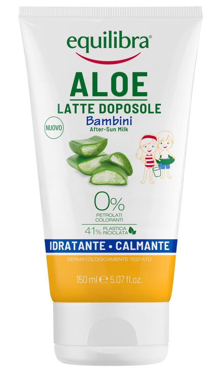 Equilibra Aloe Latte Doposole Bambini (After-Sun Milk for Kids)