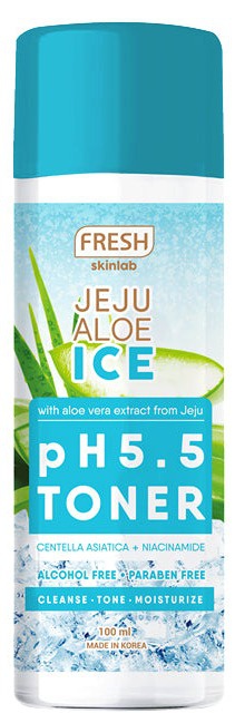 Fresh Skinlab Jeju Aloe Ice pH 5.5 Toner