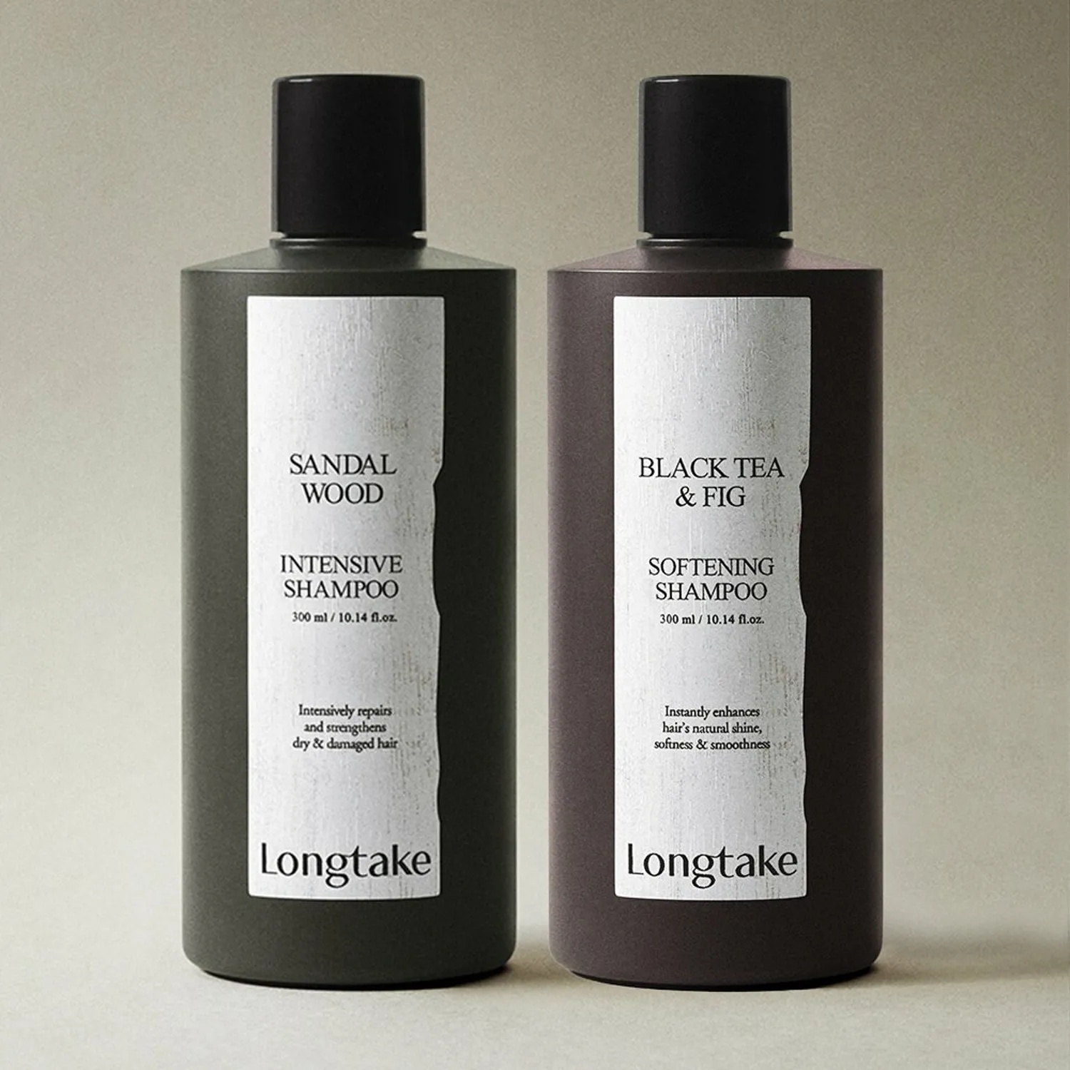 Longtake Shampoo 300ml [sandalwood / Black Tea & Fig]