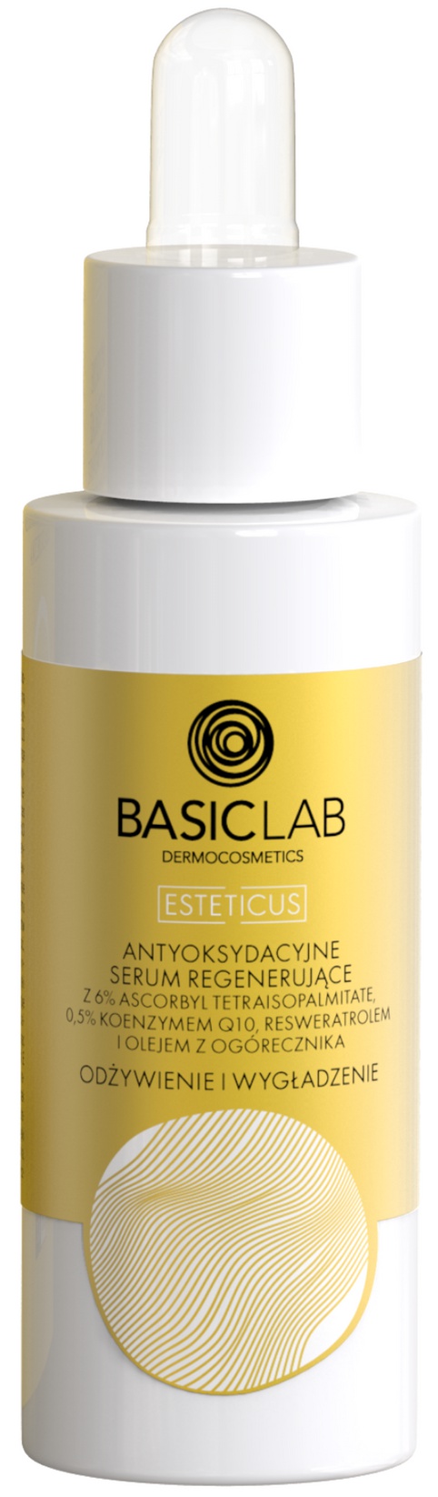 Basiclab Esteticus Regenerating Antioxidant Serum with 6% Ascorbyl Tetraisopalmitate