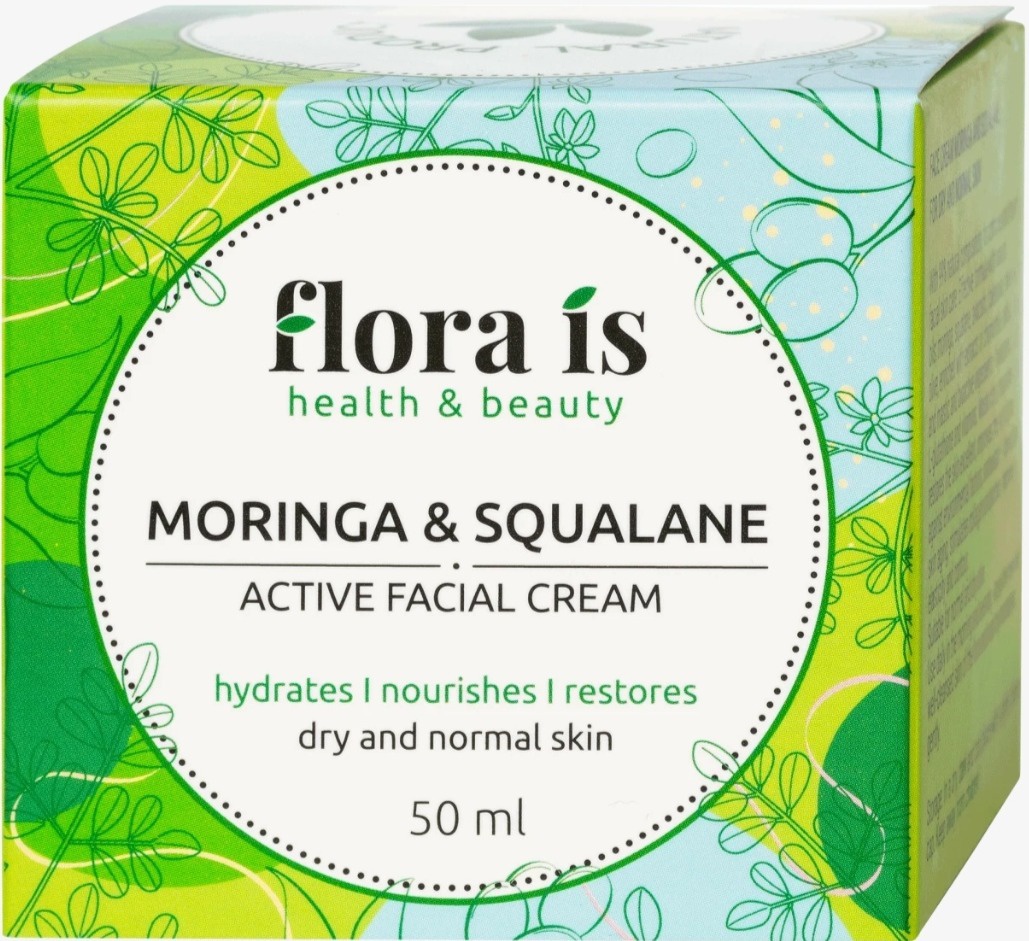 Flora is Moringa And Squalane Facial Cream