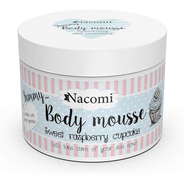 Nacomi Body Mousse Sweet Raspberry Cupcake