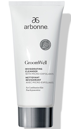 Arbonne Groomwell Invigorating Cleanser With Micro-exfoliants