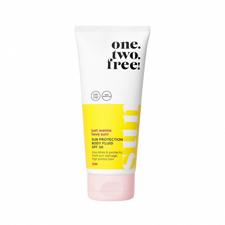 one.two.free! Sun Protection Body Fluid SPF 30