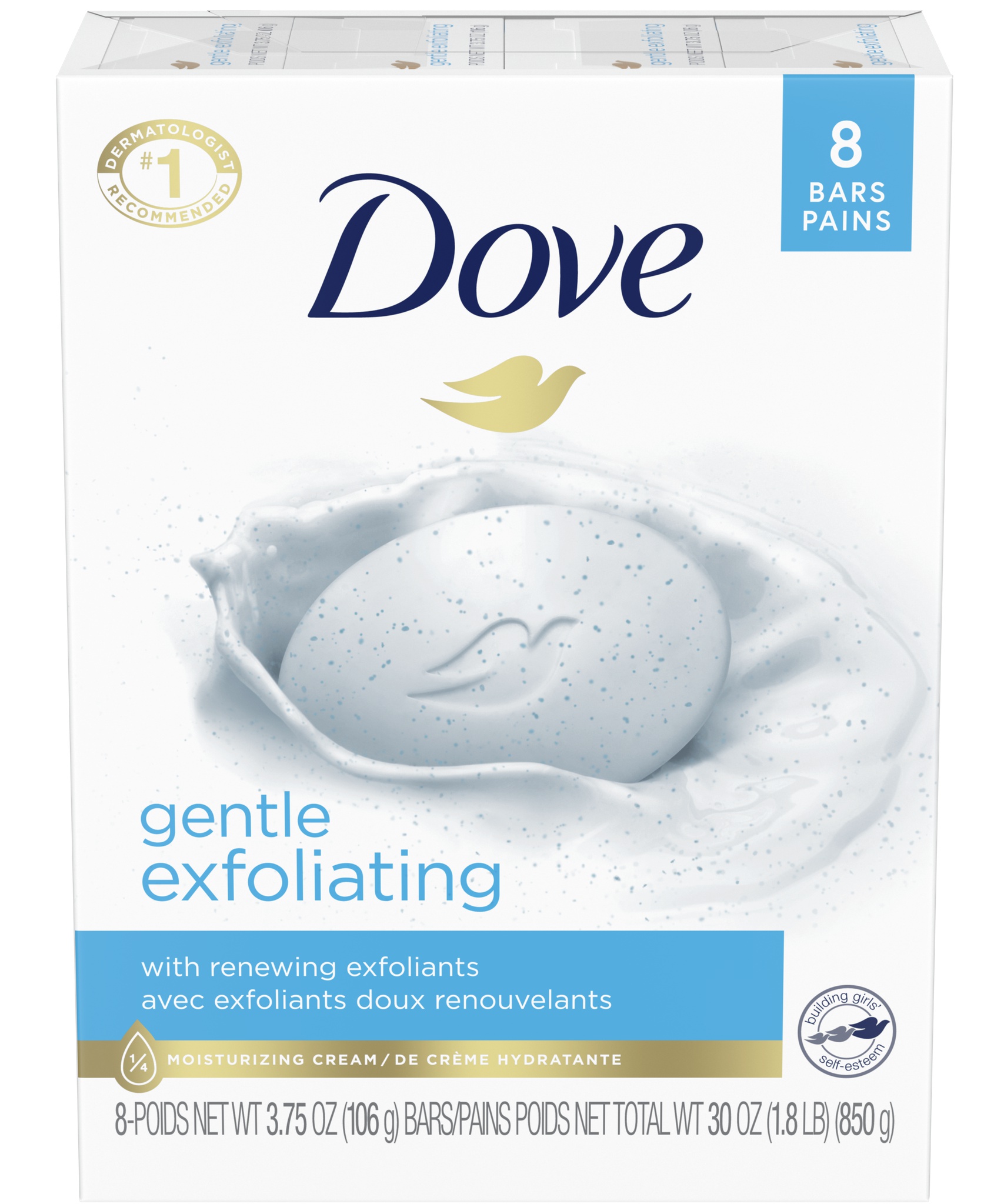 Dove Gentle Exfoliating Beauty Bar