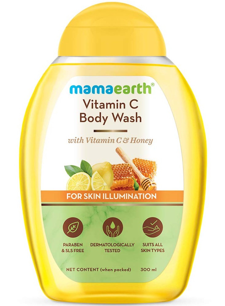 Mamaearth Vitamin C Body Wash