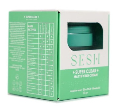SESH Super Clear Mattifying Cream