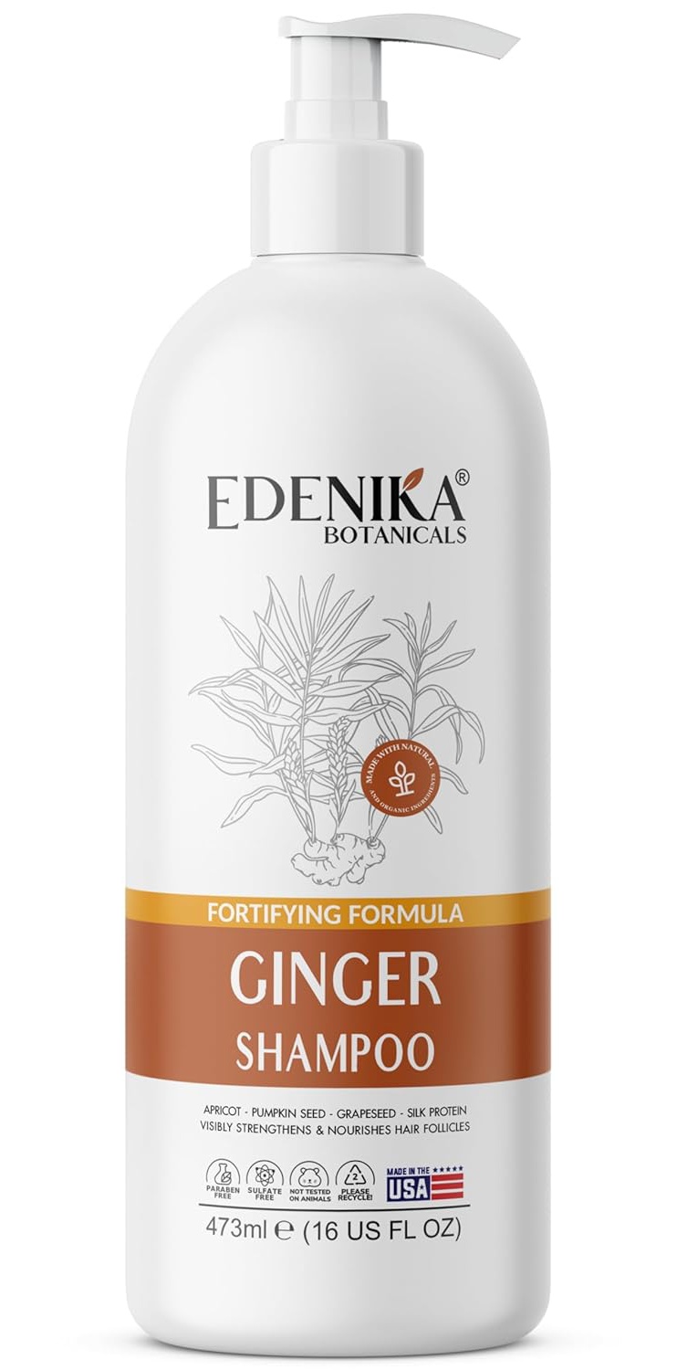 Edenika Botanicals Ginger Root Shampoo