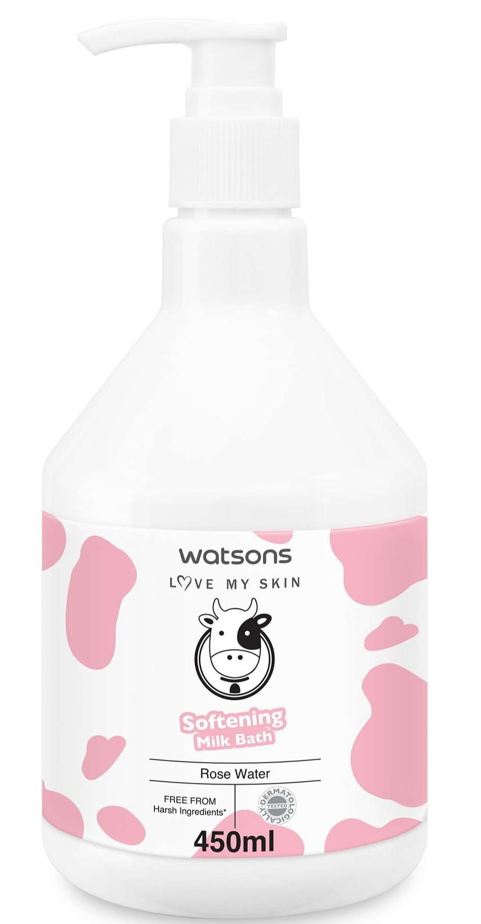 Watsons Love My Skin Softening Milk Bath Rose Water