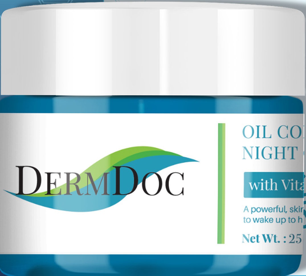 DermDoc Oil Control Night Cream With Vitamin E